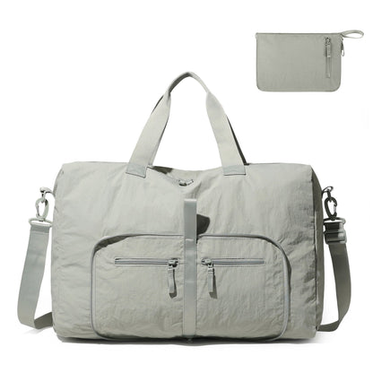 URSOFINE Travel Duffel Bags 35L, Gym Travel Bag & Packable Duffle Bag for Men, Foldable Overnight Weekender Bags for Women & Men with Adjustable Shoulder Strap