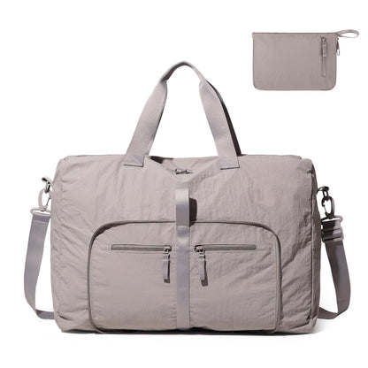 URSOFINE Travel Duffel Bags 35L, Gym Travel Bag & Packable Duffle Bag for Men, Foldable Overnight Weekender Bags for Women & Men with Adjustable Shoulder Strap