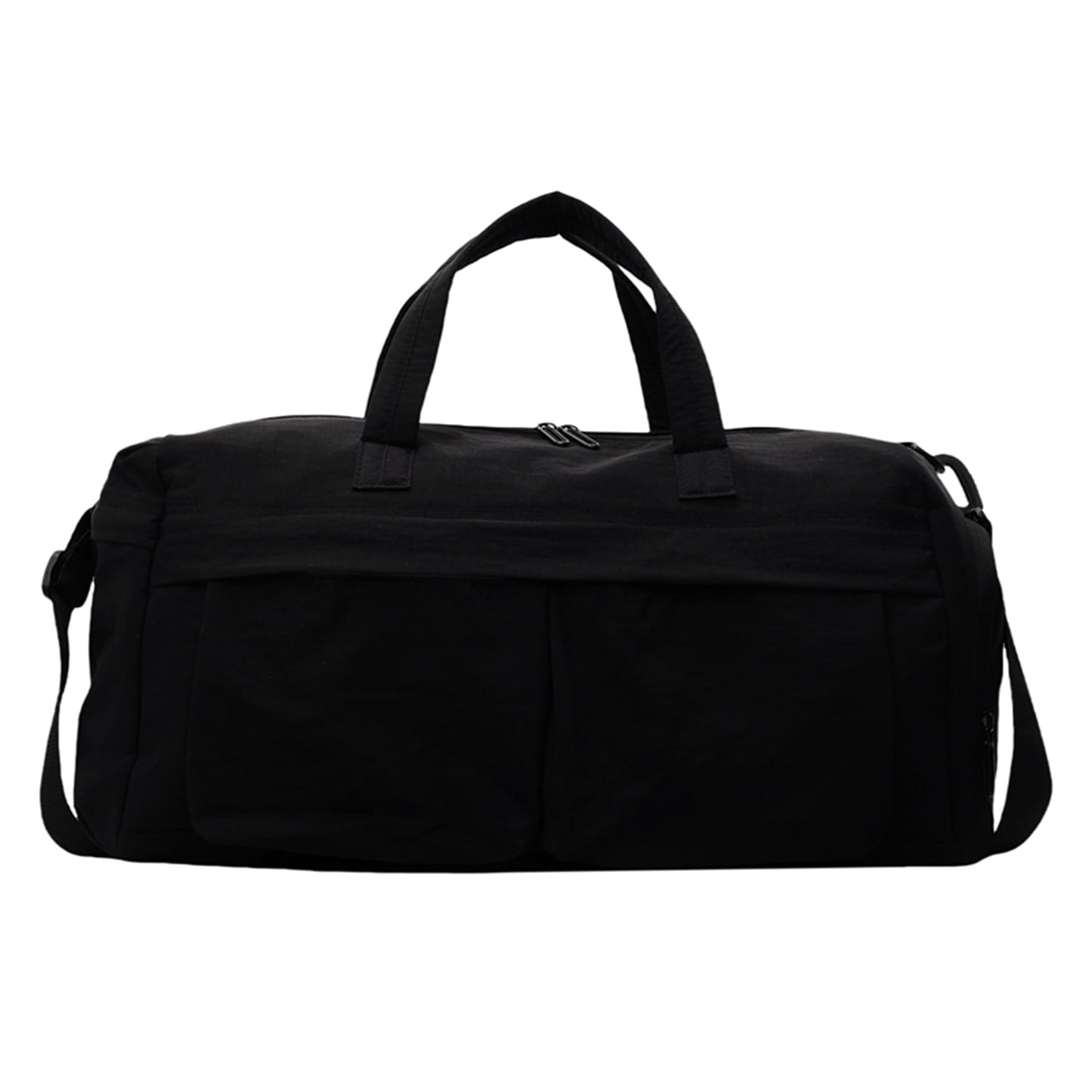 URSOFINE Travel Duffle Bag with Shoes Compartment, Overnight Weekender Bag with Wet Pocket, Small Gym Bag for Women and Men, Luggage Bag with Trolley Sleeve for Airplane