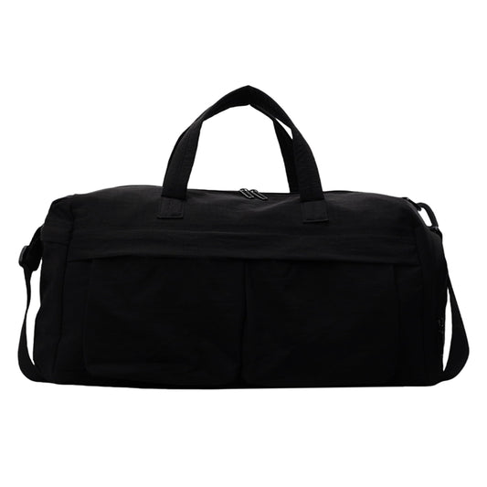 URSOFINE Travel Duffle Bag with Shoes Compartment, Overnight Weekender Bag with Wet Pocket, Small Gym Bag for Women and Men, Luggage Bag with Trolley Sleeve for Airplane
