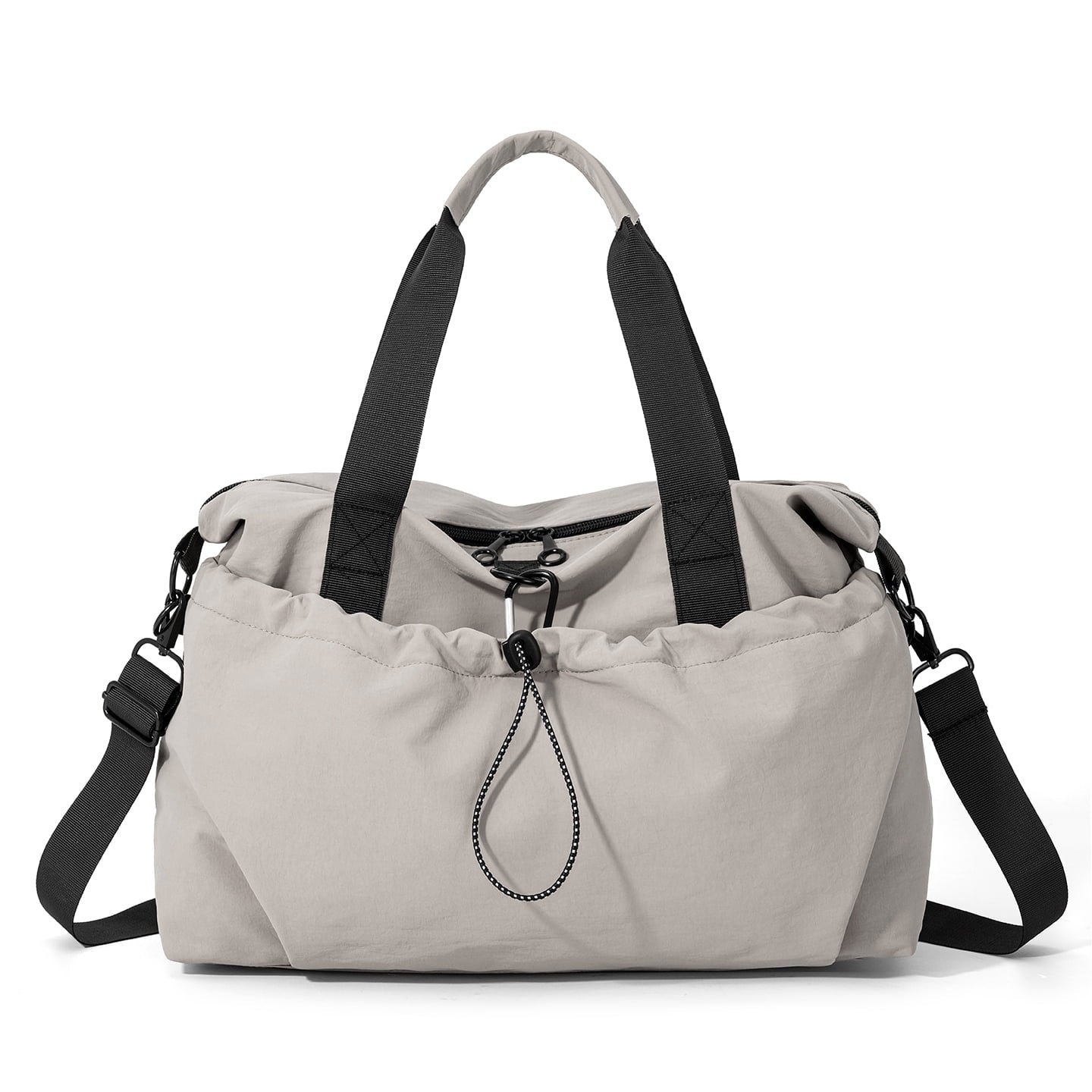 URSOFINE Unisex Crossbody Duffel Bag, Water Resistant Gym Bag with Wet Pocket, Lightweight Daily Commuter & Weekend Travel Handbag for Men Women, Green