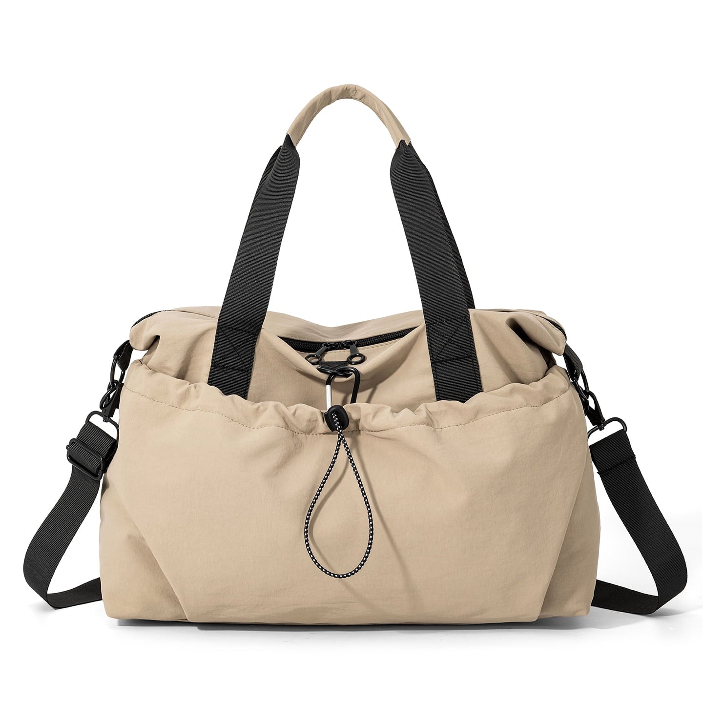 URSOFINE Unisex Crossbody Duffel Bag, Water Resistant Gym Bag with Wet Pocket, Lightweight Daily Commuter & Weekend Travel Handbag for Men Women, Green