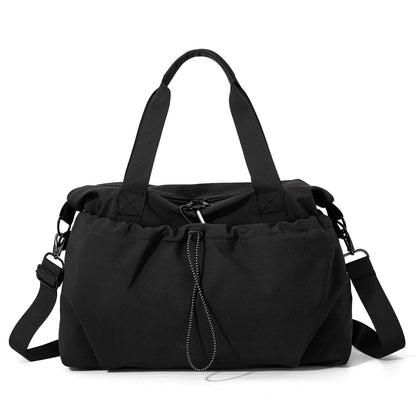 URSOFINE Unisex Crossbody Duffel Bag, Water Resistant Gym Bag with Wet Pocket, Lightweight Daily Commuter & Weekend Travel Handbag for Men Women, Green