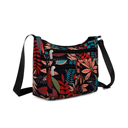 URSOFINE Women's Crossbody Bag Lightweight Ladies Travel Shoulder Messenger Bag with Adjustable Strap & Multiple Pockets Soft Across Bag Purse for Everyday Use (15+)