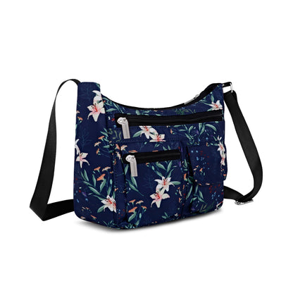 URSOFINE Women's Crossbody Bag Lightweight Ladies Travel Shoulder Messenger Bag with Adjustable Strap & Multiple Pockets Soft Across Bag Purse for Everyday Use (15+)