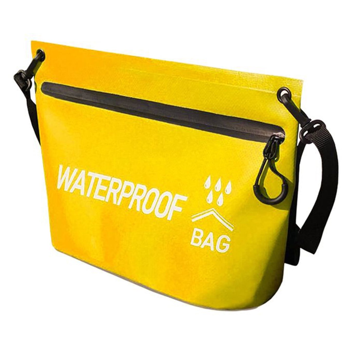 Waterterproof Zipper Pouch, Multi-Purpose Water-resistant Zipper Storage Bag Gear Bag for Outdoor Travel Beach Pool Fishing Dirty Clothes Wet Swimsuits.