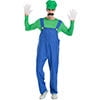 KAWELL Super Bros Costume for Adults Unisex Cap Gloves Fake Accessory Kit for Cosplay Halloween for Women Men