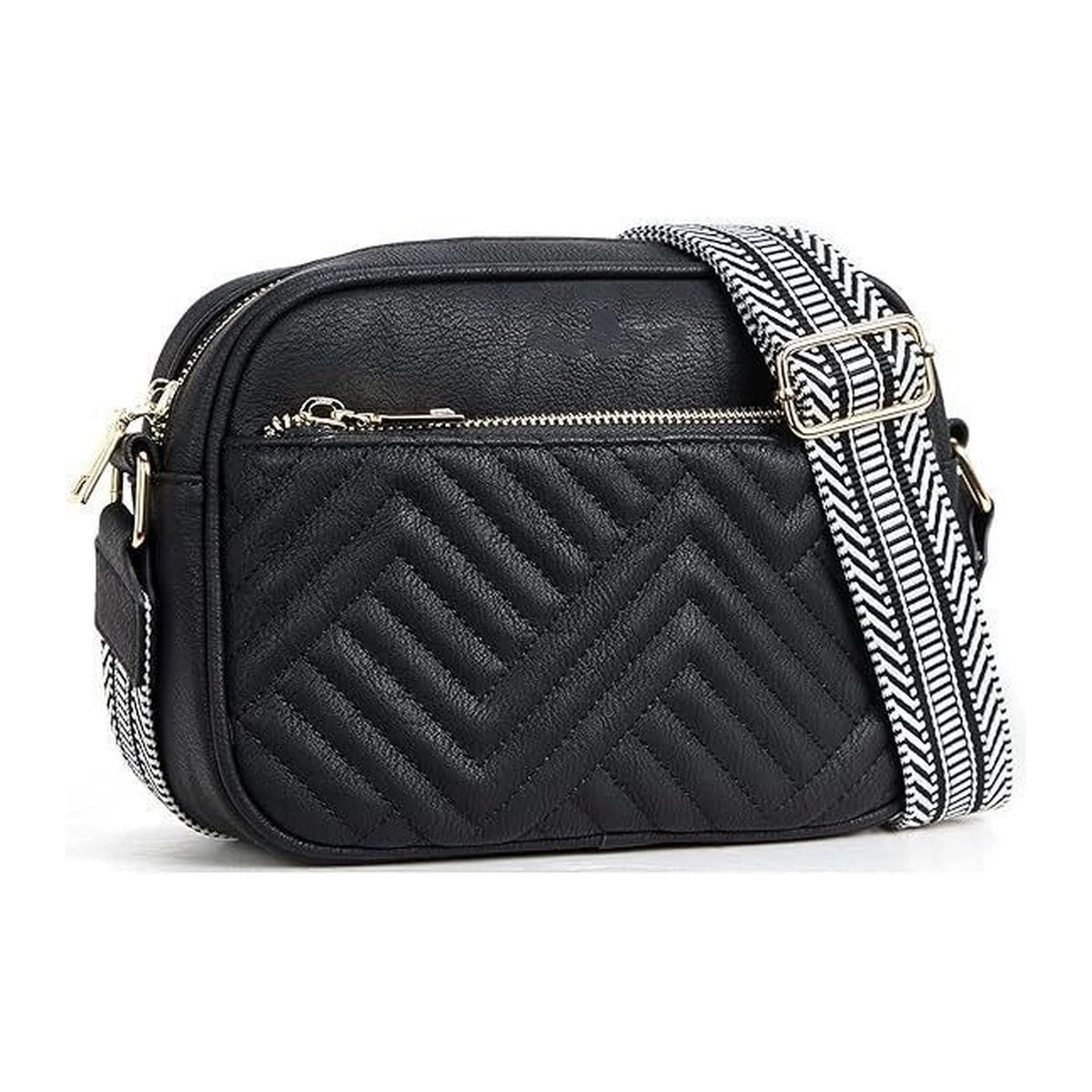 Multi-Zipper Crossbody Bag - Detail view