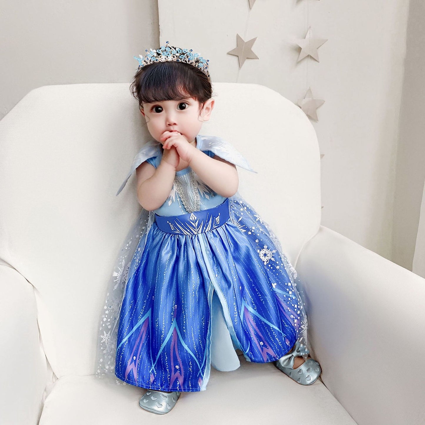 KAWELL Fancy-Dress Costumes for Girls Halloween with Accessories for Toddlers