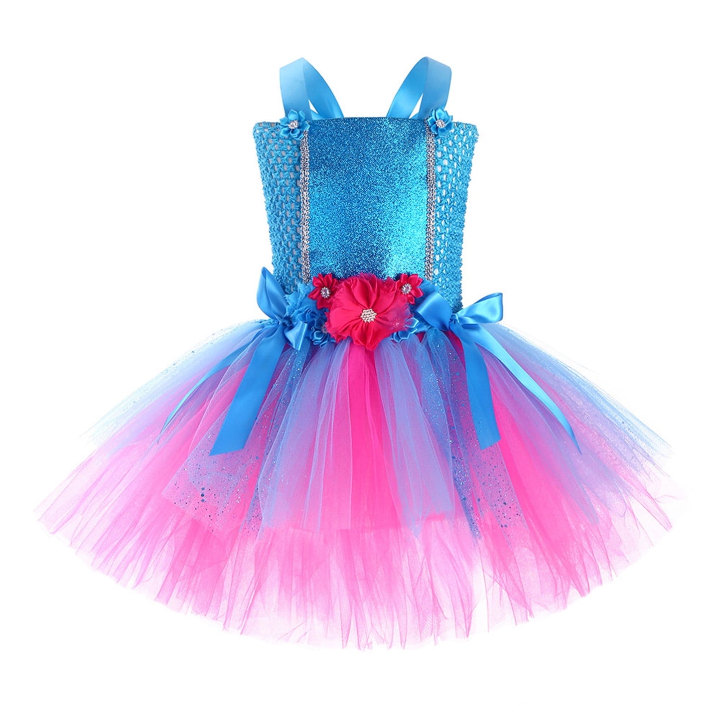HAWEE Girls Halloween Elf Fancy Dress Birthday Tutu Dresses Cosplay Princess Fairy Costume with Hairband