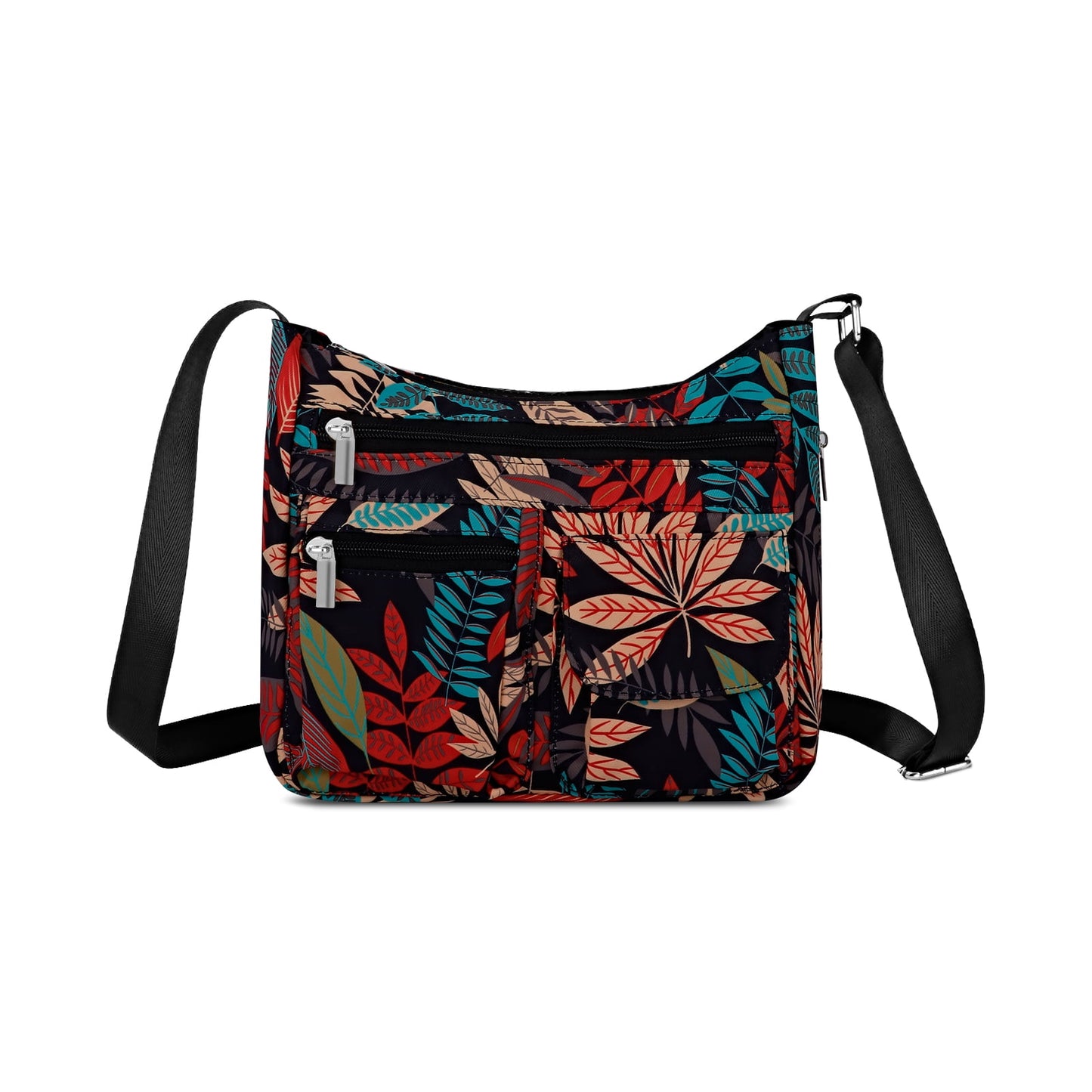 URSOFINE Women's Crossbody Bag Lightweight Ladies Travel Shoulder Messenger Bag with Adjustable Strap & Multiple Pockets Soft Across Bag Purse for Everyday Use (15+)