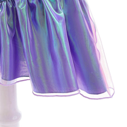 HAWEE Mermaid Dress for Girls - Mermaid Fancy Costume Halloween Princess Dresses for Girls 3-10 Birthday Gift