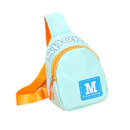Small Sling Bag for Kids Cute Crossbody ShoulderBag Chest Bag Fanny Pack for Outdoor Travel Hiking withVibrant Colors