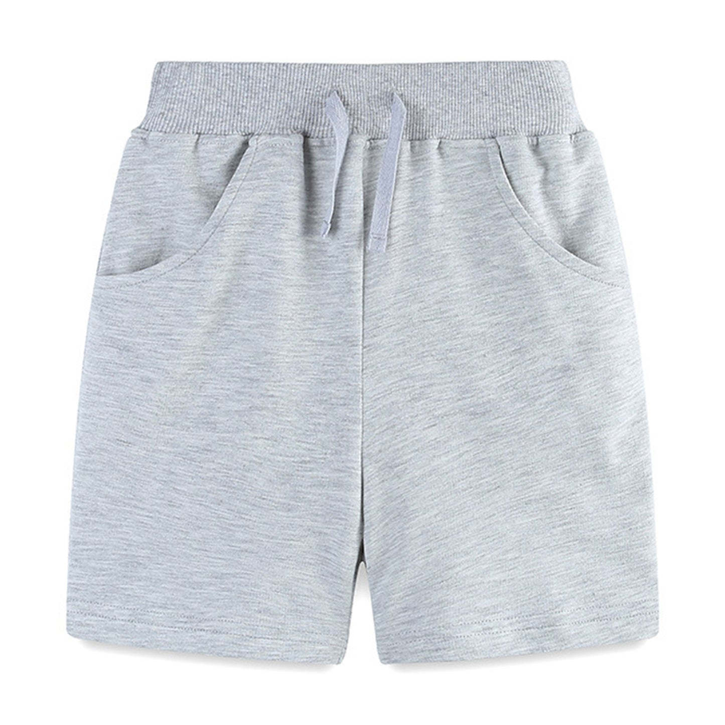 CHOYURME CHONYURM 4 Pack Boys Solid Cotton Shorts Toddler Boy Pull-on Shorts Boys Summer Casual Shorts Jogger Shorts