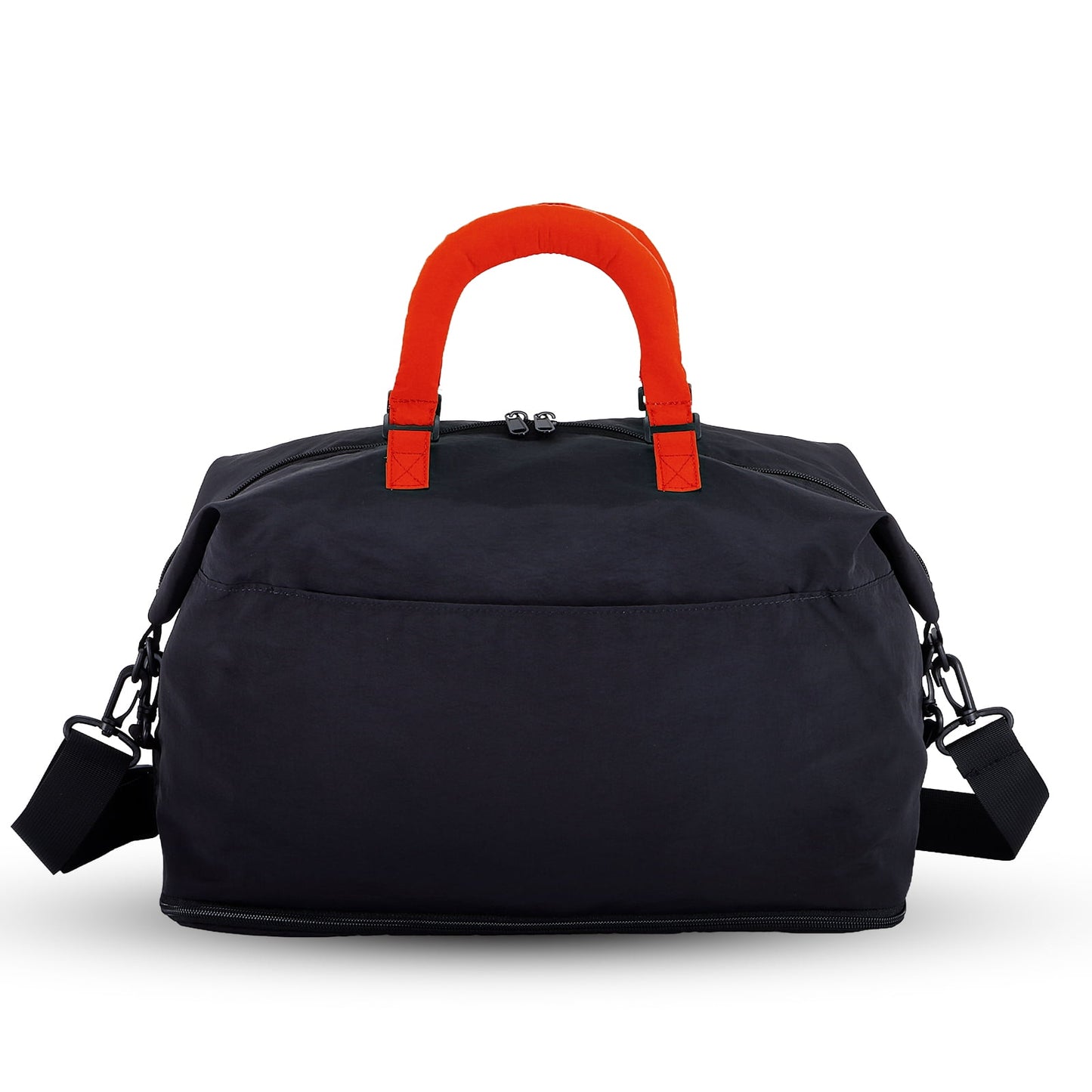 URSOFINE Travel Duffle Bag, Large Capacity Expandable Weekender Bag with Luggage Sleeve, Waterproof Nylon Overnight Bag for Women Men, Gym Bag Hospital Bag with Laptop Pocket