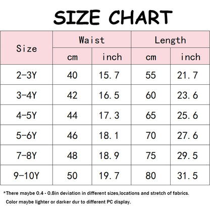 HuaAngel 3 Pack Girls Fleece Lined Leggings Thermal Soft Stretchy Winter Pants Sizes 2-10