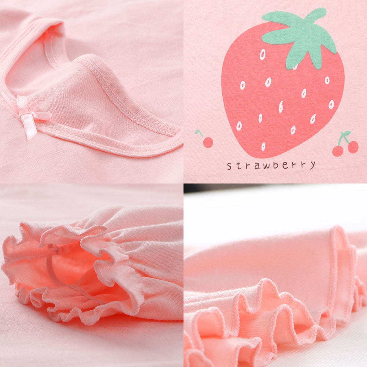 HuaAngel 2 Pack Girls Cotton Nightgowns Long Sleeve Soft Sleepwear for Toddler to Teen Sizes 4-16