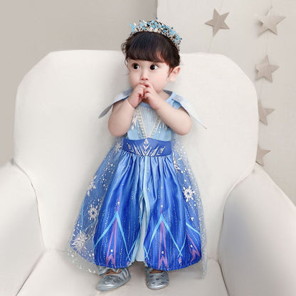 KAWELL Fancy-Dress Costumes for Girls Halloween with Accessories for Toddlers