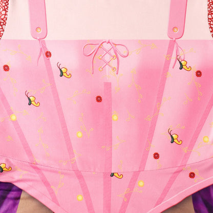 KAWELL Halloween Girls Witch Winifred Dress Up Carnival Party Sarah Mary Sanderson Sisters Witch Cosplay Costume