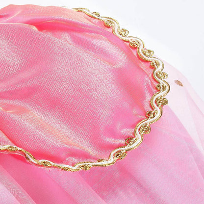 HAWEE Princess Dress up Birthday Halloween Party Fairy Pink Costume for Toddler/Little Girls