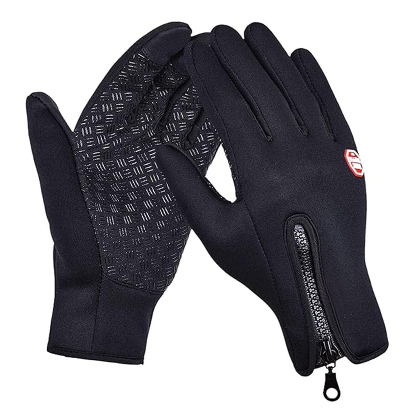 URSOFINE Winter Touch Screen Warm Gloves, Outdoor Water Resistant Windproof Anti-Slip Sports Gloves for Cycling Driving Running Hiking Climbing Skiing Sports, Adjustable Size for Men and Women