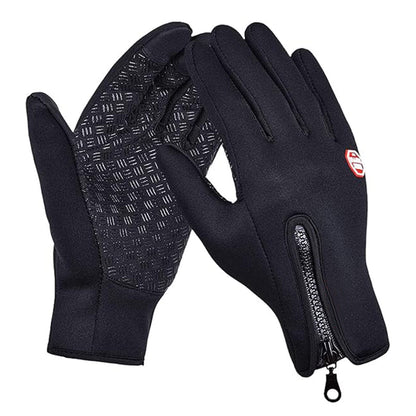 URSOFINE Winter Touch Screen Warm Gloves, Outdoor Water Resistant Windproof Anti-Slip Sports Gloves for Cycling Driving Running Hiking Climbing Skiing Sports, Adjustable Size for Men and Women