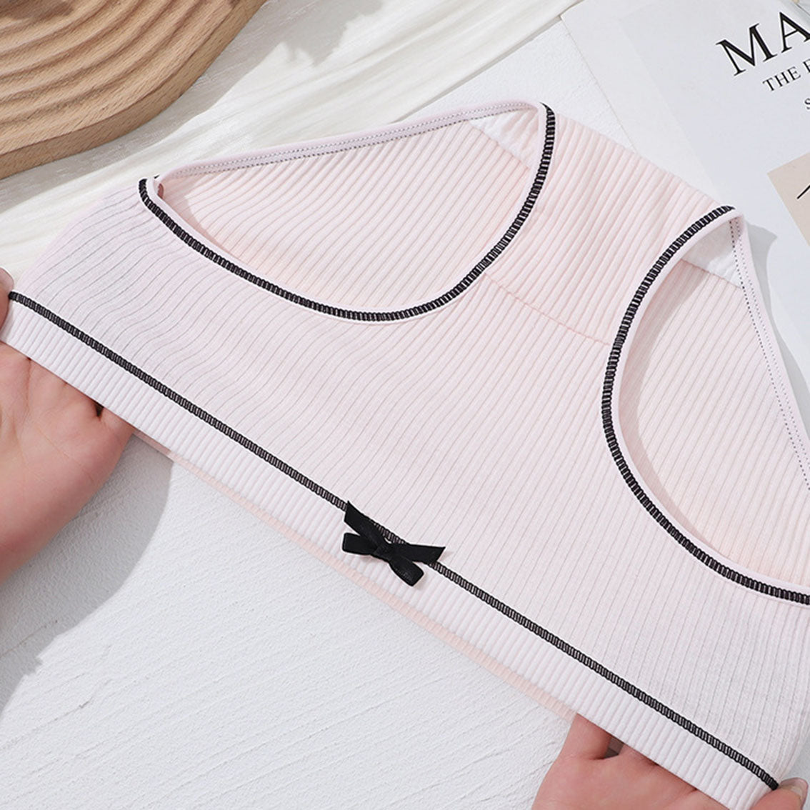 HuaAngel 10 Pack Girls Cotton Underwear Hipster Panties for Tweens and Teens Sizes S-XL