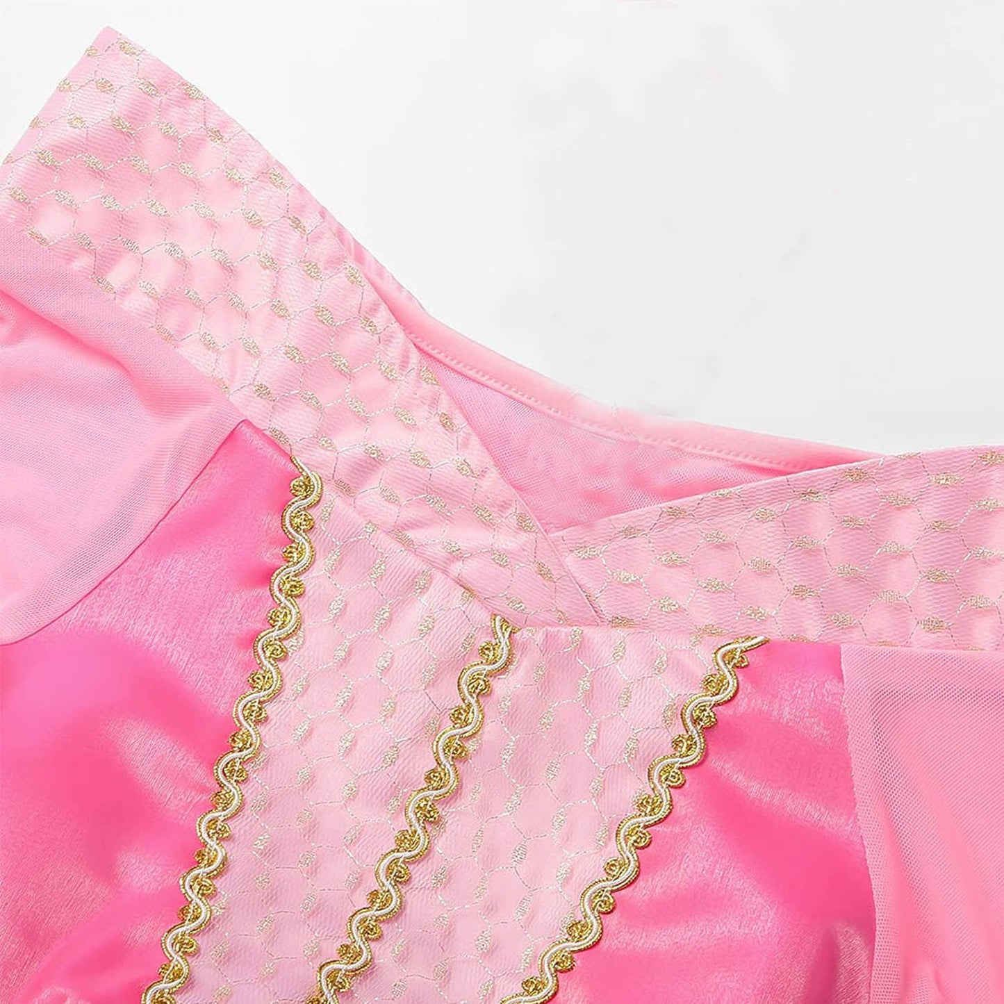 HAWEE Princess Dress up Birthday Party Fairy Pink Costume for Toddler/Little Girls
