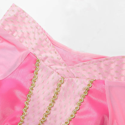 HAWEE Princess Dress up Birthday Party Fairy Pink Costume for Toddler/Little Girls