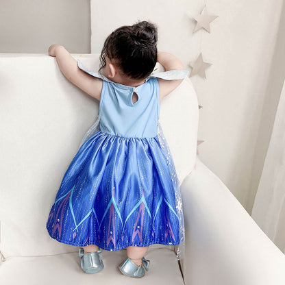 KAWELL Fancy-Dress Costumes for Girls Halloween with Accessories for Toddlers