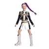 KAWELL Girls Pop Singer Costumes 3-14 Years, Toddler Halloween Cosplay Costume Kids Dance Stage Outfit Set