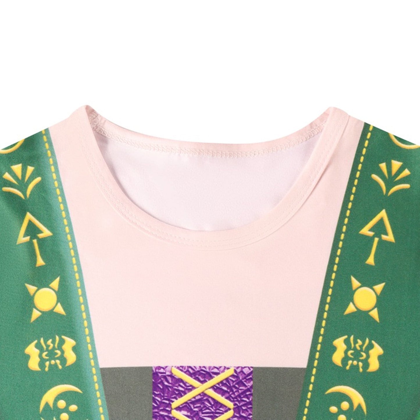 KAWELL Halloween Girls Witch Winifred Dress Up Carnival Party Sarah Mary Sanderson Sisters Witch Cosplay Costume