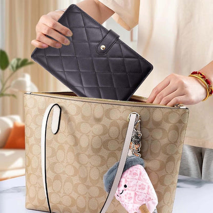 URSOFINE Travel Jewelry Organizer Case,Jewelry Storage Roll Bag for Women,Tangle-Free Portable Storage for Necklaces & Earrings/Rings/Bracelets,Jewelry Storage Book, Waterproof Organizer Bag