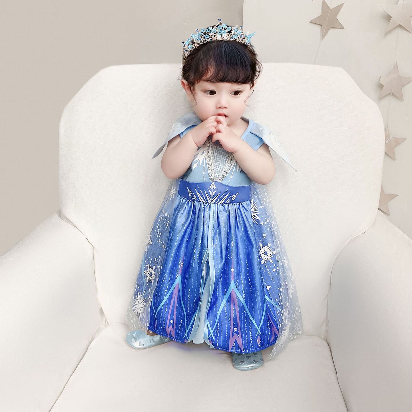 KAWELL Fancy-Dress Costumes for Girls Halloween with Accessories for Toddlers