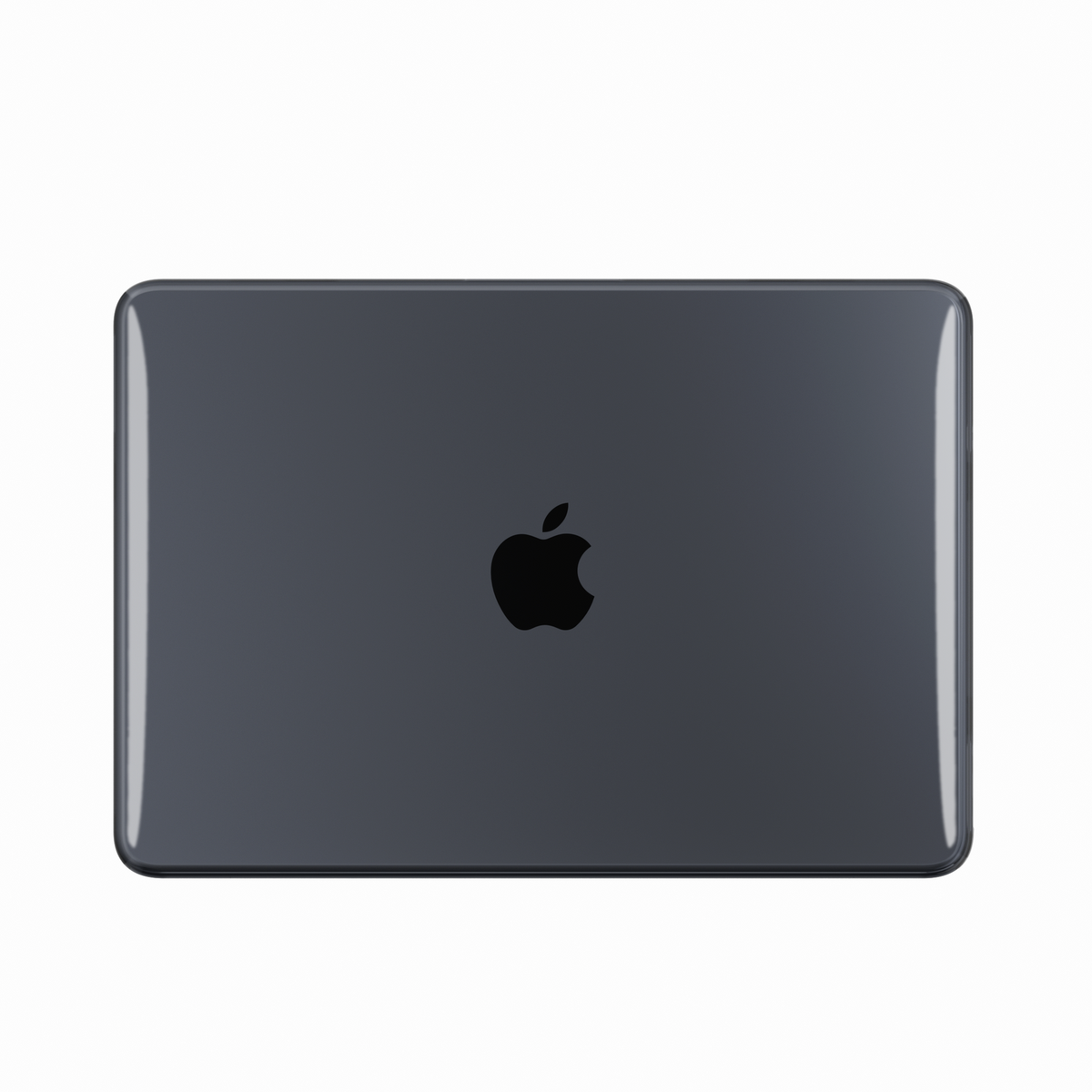Crystal Clear hard shell case for MacBook Neo 13-inch (2026, A3404) in Black - view 1