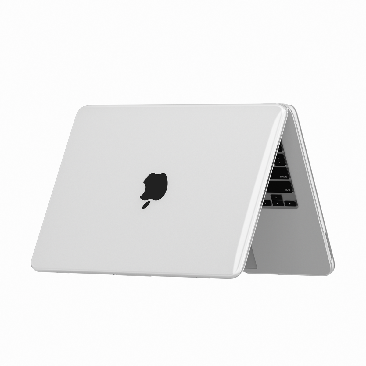 Crystal Clear hard shell case for MacBook Neo 13-inch (2026, A3404) in Clear - view 5