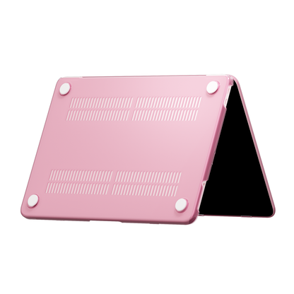 Crystal Clear hard shell case for MacBook Neo 13-inch (2026, A3404) in Pink - view 4