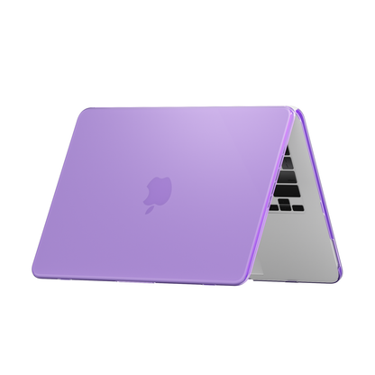 Crystal Clear hard shell case for MacBook Neo 13-inch (2026, A3404) in Purple - view 5