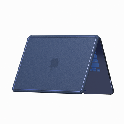 Glitter Bordered hard shell case for MacBook Neo 13-inch (2026, A3404) in Indigo Blue - view 5