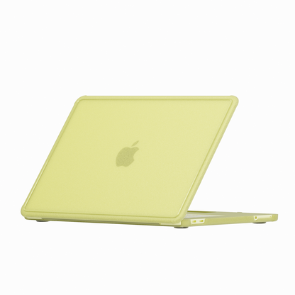 Glitter Bordered hard shell case for MacBook Neo 13-inch (2026, A3404) in Tangerine - view 3