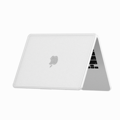 Glitter Bordered hard shell case for MacBook Neo 13-inch (2026, A3404) in White - view 5