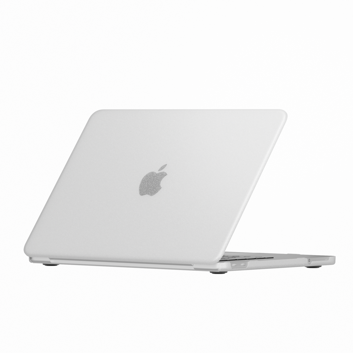 Glitter Sand hard shell case for MacBook Neo 13-inch (2026, A3404) in Glitter Clear - view 3