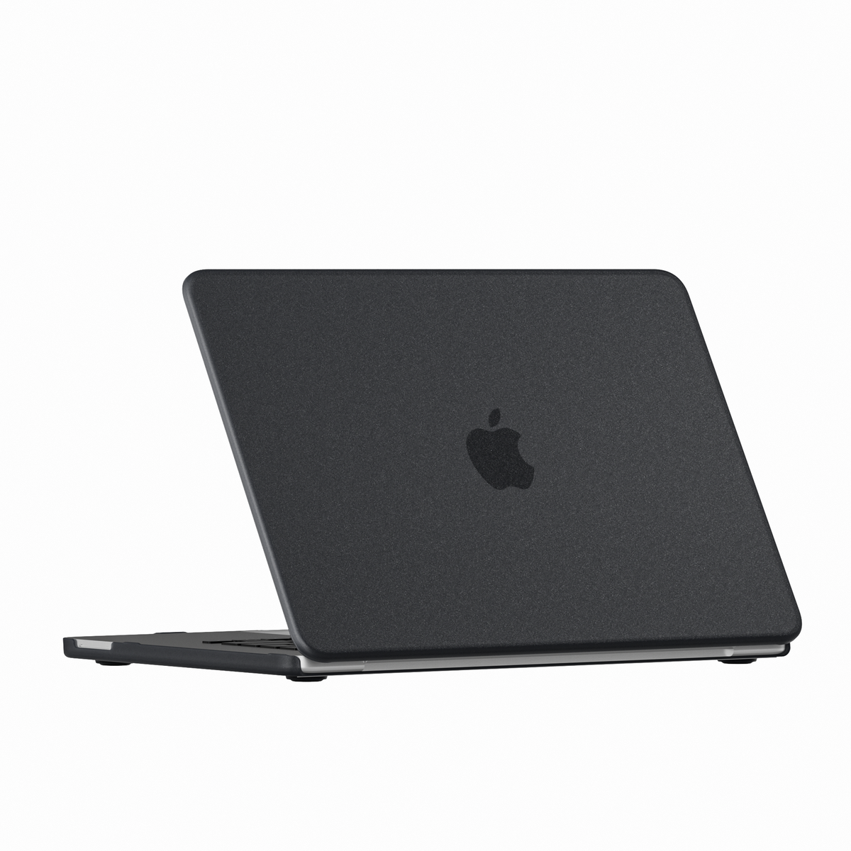 Glitter Sand hard shell case for MacBook Neo 13-inch (2026, A3404) in Midnight Black - view 2