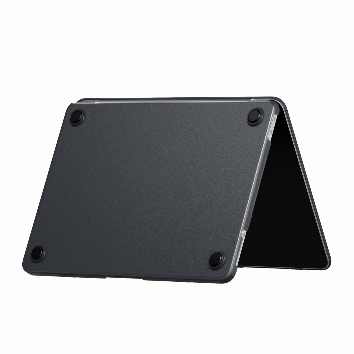 Glitter Sand hard shell case for MacBook Neo 13-inch (2026, A3404) in Midnight Black - view 4