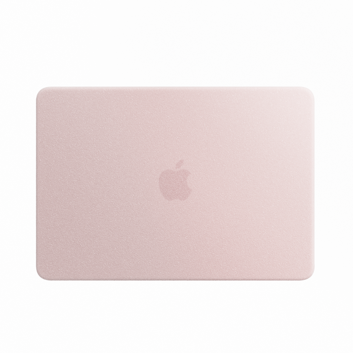 Glitter Sand hard shell case for MacBook Neo 13-inch (2026, A3404) in Peach Pink - view 1