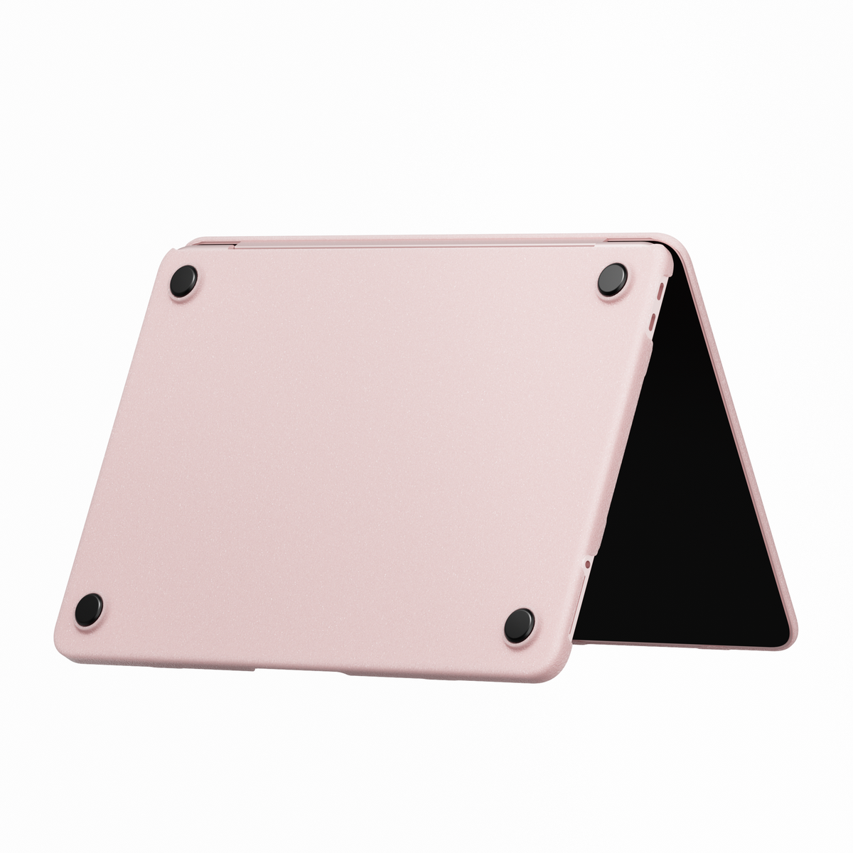 Glitter Sand hard shell case for MacBook Neo 13-inch (2026, A3404) in Peach Pink - view 4