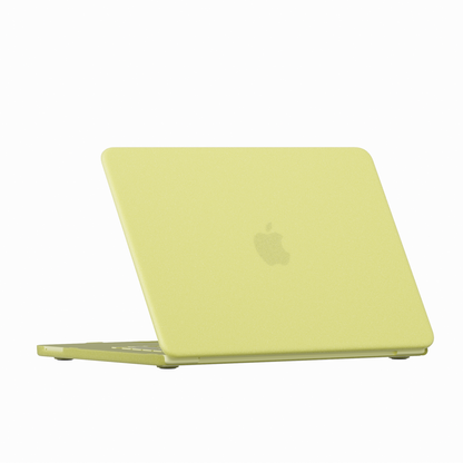 Glitter Sand hard shell case for MacBook Neo 13-inch (2026, A3404) in Tangerine - view 2