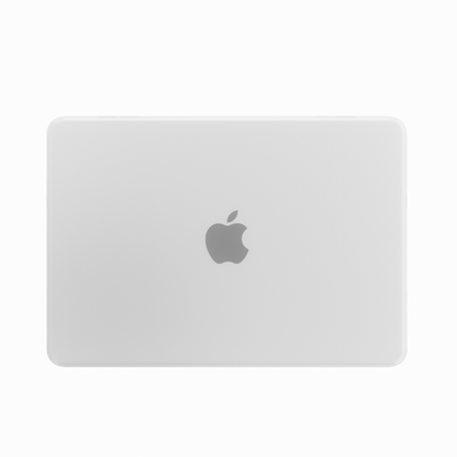 Matte Frosted hard shell case for MacBook Neo 13-inch (2026, A3404) in Clear - view 1