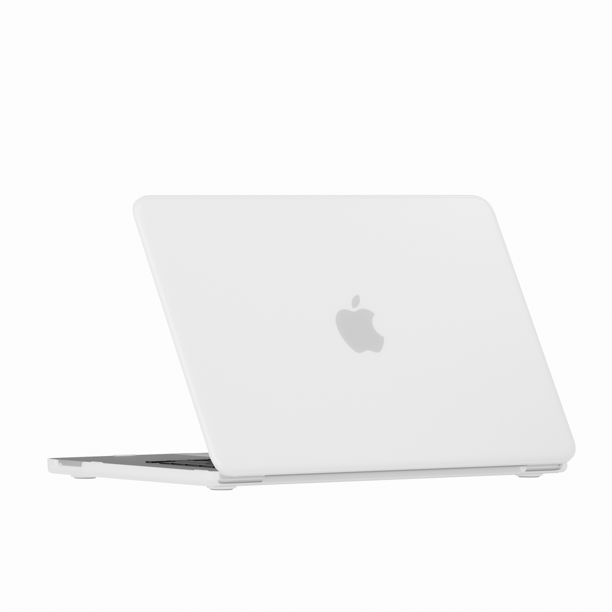 Matte Frosted hard shell case for MacBook Neo 13-inch (2026, A3404) in Clear - view 2