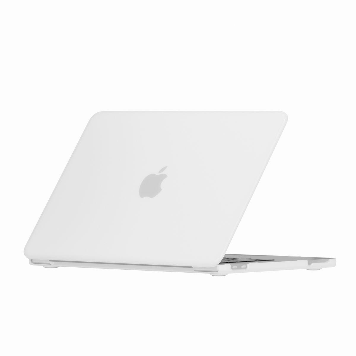 Matte Frosted hard shell case for MacBook Neo 13-inch (2026, A3404) in Clear - view 3